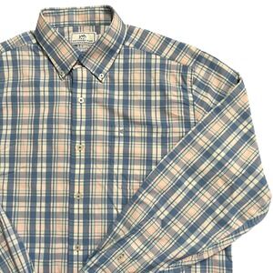 Southern Tide Intercoastal Plaid Button Down Shirt Mens‎ Long Sleeve